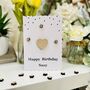 Personalised Birthday Card Heart For Her Special Birthday, thumbnail 2 of 6