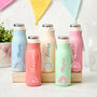 Personalised Rainbow Stainless Steel Bottle Gift Kids, thumbnail 3 of 6