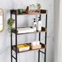 Toilet Shelf With Three Open Space Shelves, thumbnail 2 of 7