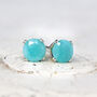 Amazonite Stud Earrings, thumbnail 5 of 11