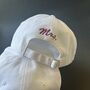 Embroidered Personalised Mrs Cap, thumbnail 5 of 5
