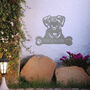 Custom Boxer Dog Welcome Metal Wall Art Sign For Home And Garden Lovers, thumbnail 10 of 11