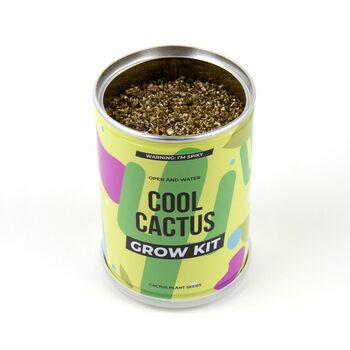 Cool Cactus Grow Kit Tin, 2 of 3