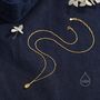 Tennis Racket Pendant Necklace In Sterling Silver, thumbnail 5 of 10