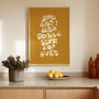 Oasis Poster, Live Forever Music Print, Song Art Print, thumbnail 4 of 10