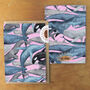 Pod Of Whales Greeting Card, thumbnail 2 of 4