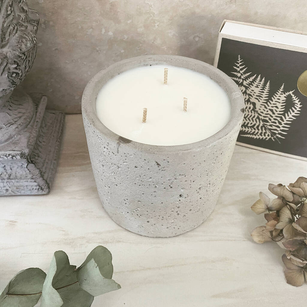 Concrete Candle By Kitchen Scents