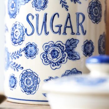 Blue Willow Sugar Storage Jar, 2 of 6