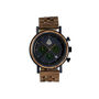 Men's Wristwatch Chronograph Sustainable Wood Watch, Gifting, thumbnail 4 of 6