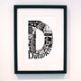 Best Of Dulwich Art Print, thumbnail 2 of 6