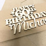 Personalised 60th Birthday Card Keepsake, thumbnail 4 of 12