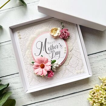 Extra Special Floral Mother’s Day Card. Boxed. Various Colours, 3 of 12