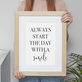 Modern Quote Personalised Print, 4 of 6
