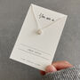 Silver Fish Necklace. You Are A Great Catch, thumbnail 1 of 3