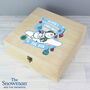 Personalised The Snowman Wooden Christmas Eve Box, thumbnail 3 of 3