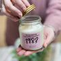 Birth Year Candle | Personalised, thumbnail 1 of 5