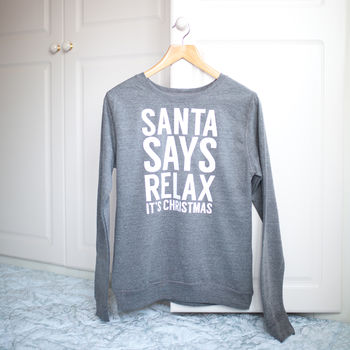 ‘Santa Says Relax, It’s Christmas’ Jumper, 3 of 4