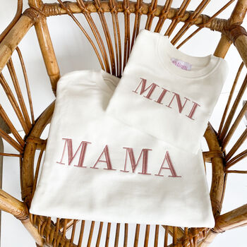 Mama Embroidered Sweatshirt Jumper Perfect For Mother's Day, 6 of 11