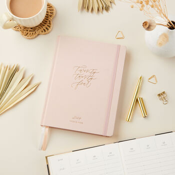 2024 Weekly Planner Blush Cloth, 12 of 12