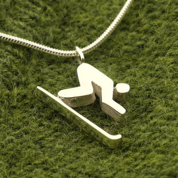 Skiing Necklace, 3 of 4