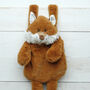 Foxy Fox Soft Toy Plush Hand Muff, thumbnail 1 of 6
