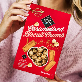 Caramelised Biscuit Crumb Gourmet Popcorn Box, 3 of 4