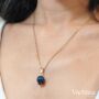 Blue Blueberry Necklace, thumbnail 2 of 3