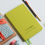 Personalised Spotify Code Song Or Playlist Notebook, thumbnail 1 of 12