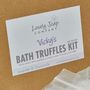 Personalised Bath Truffle Making Kit, thumbnail 4 of 5