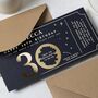 Personalised 30th Birthday Scratch Reveal Gift Voucher, thumbnail 3 of 9