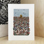 Little House On The Meadow Print A3, thumbnail 1 of 5