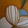 Mustard Bold Floral Handmade Lampshade, thumbnail 6 of 7