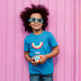 Rainbow Smile Kids Positivity T Shirt, thumbnail 3 of 9
