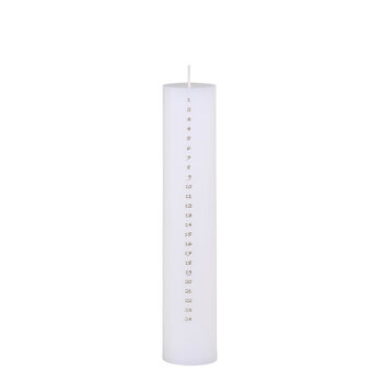 White Pillar Advent Candle, 2 of 2