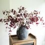 Faux Wispy Burgundy And Willow Arrangement, thumbnail 3 of 4