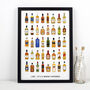 'Whisky Business' Whisky Montage Print, thumbnail 2 of 4