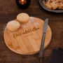 Personalised Couples Round Chopping Board, thumbnail 1 of 5