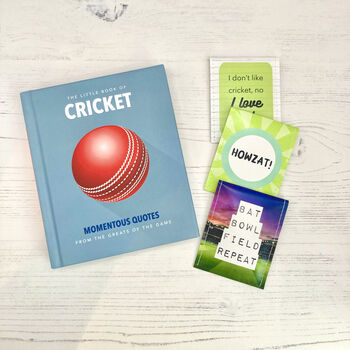 Cricket Gift Set: Cricket Tea And Book Giftset, 3 of 12