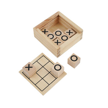 Traditional Toy Co. Wooden Tic Tac Toe Set | Travel, 2 of 4