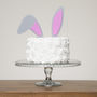 Bunny Ears Easter Cake Topper, thumbnail 2 of 2