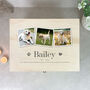 Personalised Three Photo Pet Memorial Keepsake Box, thumbnail 4 of 10