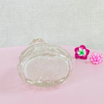 Vintage Decorative Cut Glass Crystal Perfume Bottle ~ 36, 4 of 7
