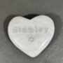 Personalised Pet Marble Heart, thumbnail 3 of 4