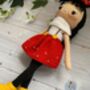 Handmade Crochet Doll, Natural Toys For Kids, thumbnail 5 of 11