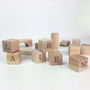 Personalised Wooden Building Blocks Gift Set, thumbnail 6 of 9