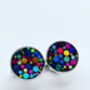 Cufflinks Disco Festive Sparkly Hand Made 16mm, thumbnail 4 of 10