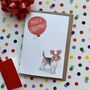 Beagle Christmas Card, thumbnail 1 of 1