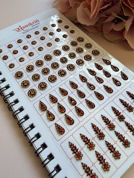 Fancy Assorted Designs 480 Bindi Booklet, 10 of 11