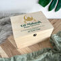 Personalised Eid Al Fitr Crescent And Lanterns Memory Box Five Sizes 16cm | 20cm | 26cm | 30cm | 36cm, thumbnail 2 of 8