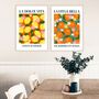 La Dolce Vita Citrus Fruit Posters, thumbnail 4 of 8